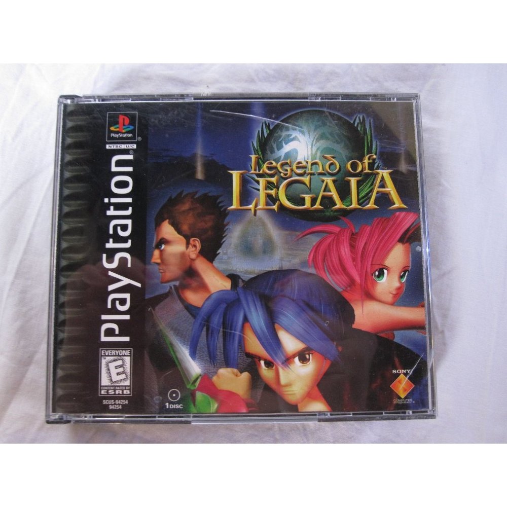 Working Legend of LEGAIA Playstation Disc Game & Case (No Manual) Rated Everyone